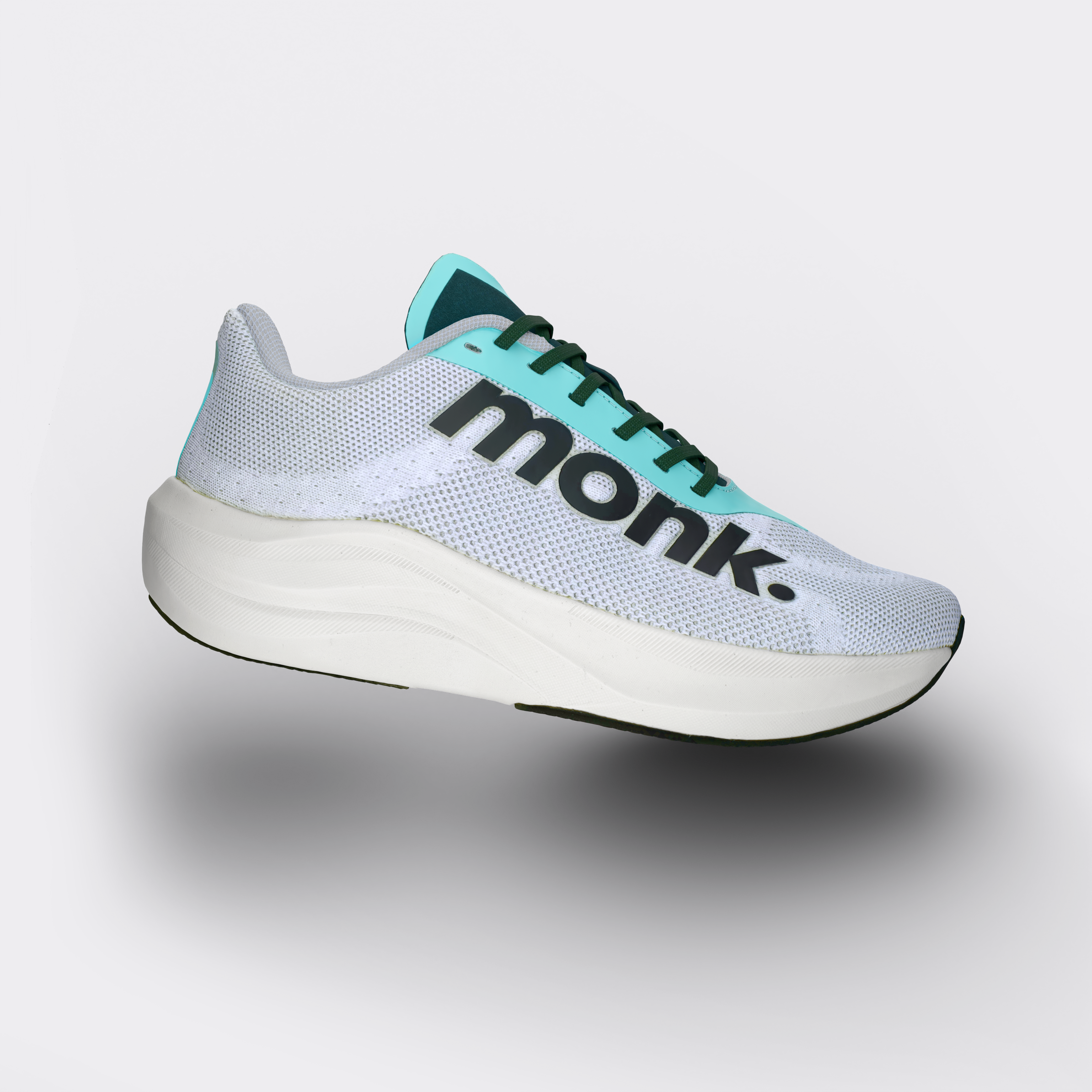 Zapatillas running Zero Minted Ice – vista lateral izquierda, perfil completo