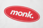 Detalle cuello camiseta Clubhouse Monk Performance – acabado ribeteado y etiqueta interior